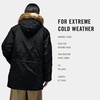 image:imageAlpha Industries N3B Oxford Parka Military Style Winter Jacket WaterResistant Snorkel Hood Coat Heavyweight OuterwearBlack