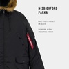image:imageAlpha Industries N3B Oxford Parka Military Style Winter Jacket WaterResistant Snorkel Hood Coat Heavyweight OuterwearBlack