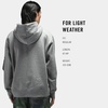 image:imageAlpha Industries Utility Pocket Hoodie Adjustable Hood MilitaryInspired Hoodie Jacket for Everyday Wear Exercise CasualMedium Charcoal Heather